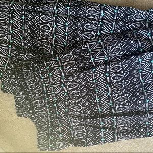 Aztec wide leg pants